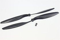 CW CCW 1245 CF Props Blade 12x4.5 3K Carbon Fiber Propeller For RC Helicopter
