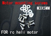 F01524, M3 X 5MM motor mounting screws screw For mounting screws heli 450 500
