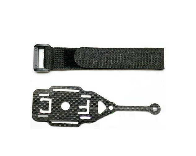 Extended 3K Carbon Fiber Monut Plate for DJI Phantom AV Transmission Unit OSD FPV