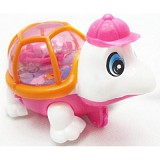 F10457 1 Pcs Children's Luminous Small Tortoise Pull Turtle Educational Toys