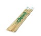 AB13094 Primitive Outdoor Camping Picnic BBQ Barbecue Tool 1Pack 100Gram Kabobs Food Meat Thin Bamboo Wood Skewers Stick