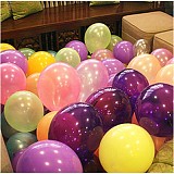 100pcs 1.2g Thick pearl Balloons Wedding Decorate Birthday Party Balloon Toy for Children Random Color
