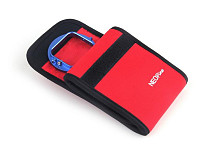 NEOpine GN-2 Colorful Stretchy Neoprene Collapsible Storage Case Waterproof For Gopro 4 3 Camera Red