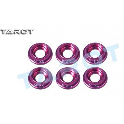 F10283 Tarot TL2904-01 M2.5 Metal Gasket Color Red