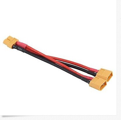 10pcs XT60 Parallel Battery Connector Cable Extension Y Splitter for DJI Phantom Toy Quadcopter
