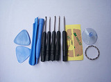12 in 1 Repair Opening Pry Tool Kit Set with cutter for HTC SAMSUNG iPhone 4 4S 5S 5C plus