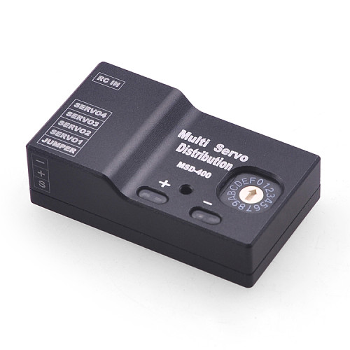 4 Servo 4-in-1 Multi Servo Distributie Distributeur 4.8 V-10 V DC Input Gemakkelijk aan Vaste Vleugel UAV Drone FPV