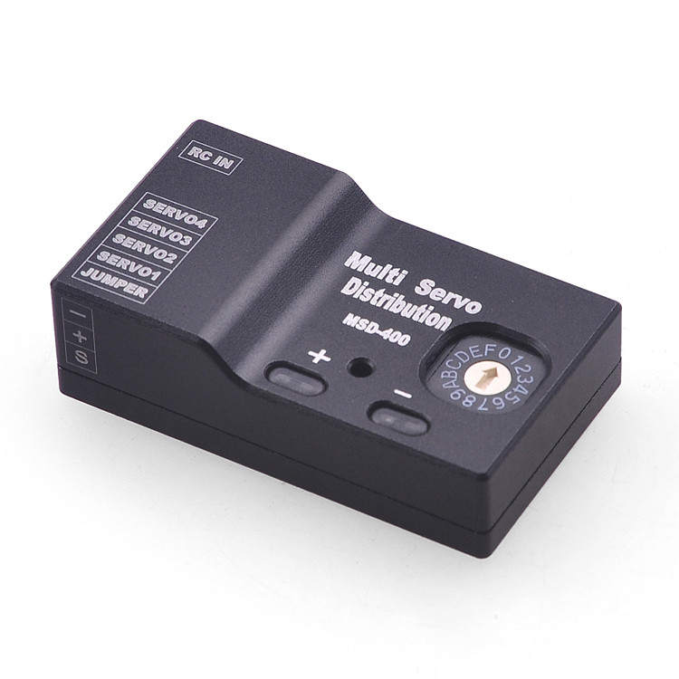 4 Servo 4-in-1 Multi Servo Distributie Distributeur 4.8 V-10 V DC Input Gemakkelijk aan Vaste Vleugel UAV Drone FPV