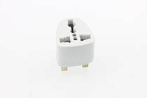 F03402-10 10pcs Universal To UK standard Power Plug Travel Wall AC Adaptor Socket Converter 10A 120V-250V