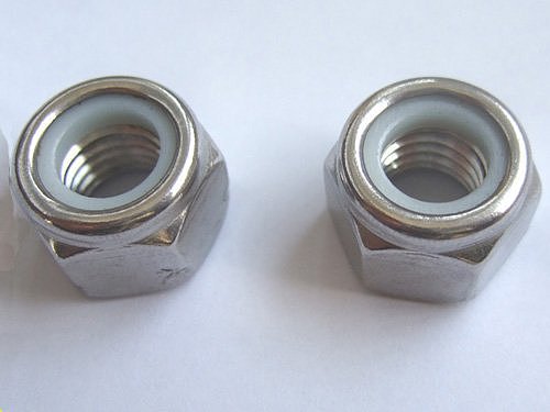 M4 Nylon Insert Lock Hex Nuts Slip-resistant For Tyre Robot(100pcs/lot)