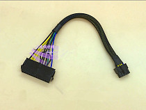 24 Pin Female to 10 Pin Male Adapter Convert Power Supply Cable Cord 30cm for PC Motherboard