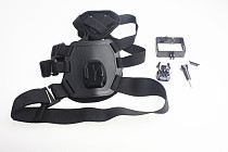 F11179-E Adjustable Hound Dog Fetch Harness Chest Strap Belt Mount Portable Camera Protective Border Frame for Gopro Her