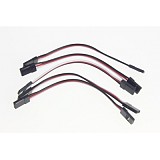 100 10cm Servo Extension Lead Wire Cable MALE TO MALE KK MK MWC flight control Board For RC Quadcopter