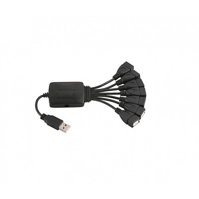 F10328 USB Hub 2.0 High Speed 7 Port USB Charger Sharing Switch with US/EU/UK/AU Adapter