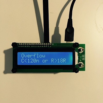 F11709 ESR01 LCR Resistance Inductance Capacitance ESR Meter Tester