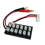 1 To 12 Cells 7.4V 2S Battery Parallel Charge Board For RC helicopter Airplane Lipo battery AKKU JST