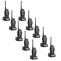 10 Pack Baofeng BF-888S UHF 400-470MHz with Earpiece Hand Held Radio