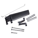 1Set High Quality Feilun FT009 RC Boat Speedboat Component Spare Parts Steering Rudder Assembly FT009-7