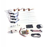 4-Aix Helicopter Accessory Kit with APM 2.8 GPS for 450 4-Aix RC Drone Quadcopter Hexacopter Multi-Rotor Aircraft