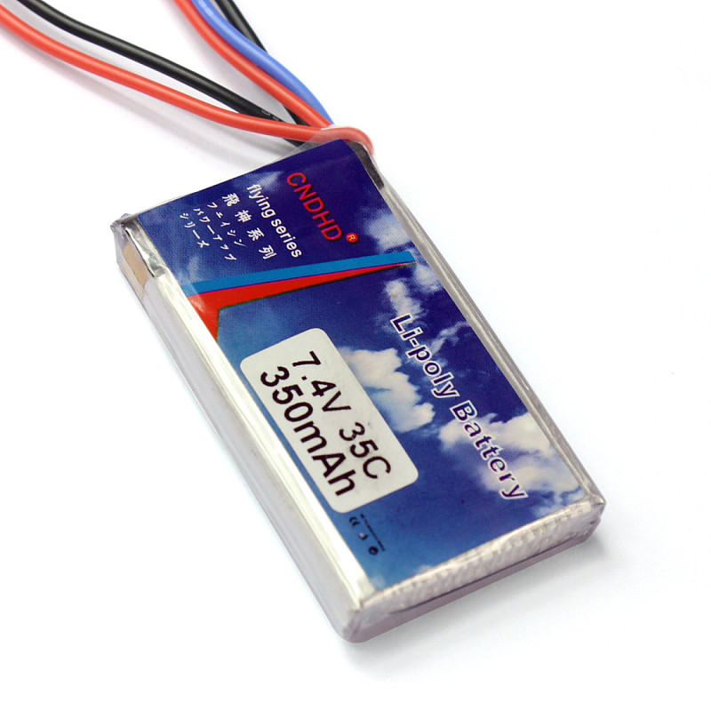 CNDHD Flying Series 7.4V 35C 350MAH 5C 2S Lipo Battery Li-Poly AKKU Power for RC Helicopter Aircraft Heli