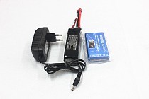 F00430-D 12V 2A SWITCHING ADAPTER+Balance Charger Voltage Detector 2S 3S 4S +11.1V 20C 2200Mah Lipo Battery for Quadcopt
