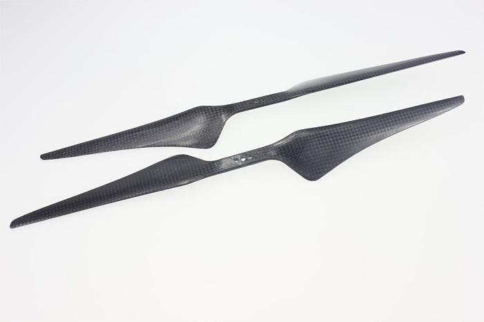 15x5.5 3K Carbon Fiber Propeller CW CCW 1555 CF Props Cons Props For Octocopter Multi Rotor UFO