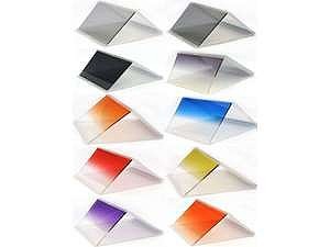 12Pcs Random Full / Graduated Color Lens Square Filter for Cokin P Series Variable Camera Nikon Canon SLR DSLR FreePost