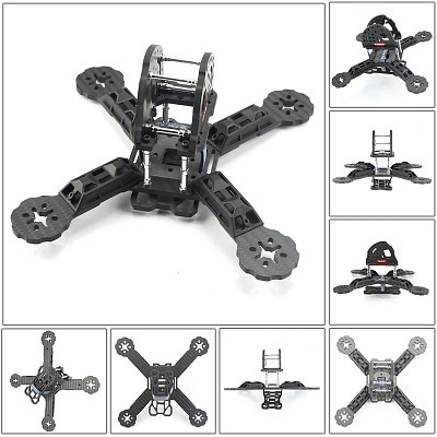 JMT Tarot TL190H2 190mm Carbon Fiber FPV Racing Frame Kit w/ 4mm Arm for DIY RC Camera Drone Accessories Mini Quadcopter