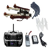 Assembled HJ 450 450F 4 Axis RFT Full Kit with APM 2.8 Flight Controller GPS Compass No Gimbal
