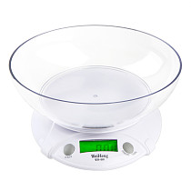 7KG/1G 7KG 1G Multifunction Digital LCD Electronic Parcel Food Kitchen Weight Scale With Bowl