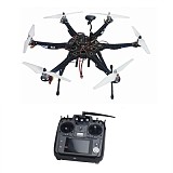 Assembled Full Set Drone RTF HMF S550 Frame GPS APM2.8 Flight Control with Compass AT10 TX/RX No Battery