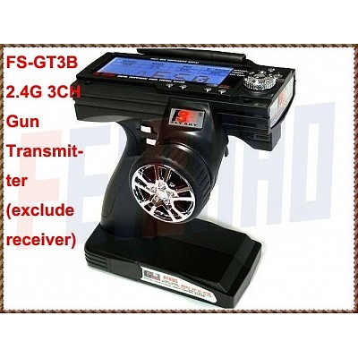 Flysky GT3B FS-GT3B 2.4G 3CH Gun Controller Transmitter No receiver , For RC Car Boat