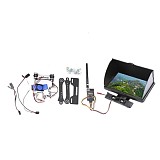 FPV Aerial Illustrated 32 frequency 600mw + display mounting bracket + 2-Axis Brushless Gimbal F06886-B