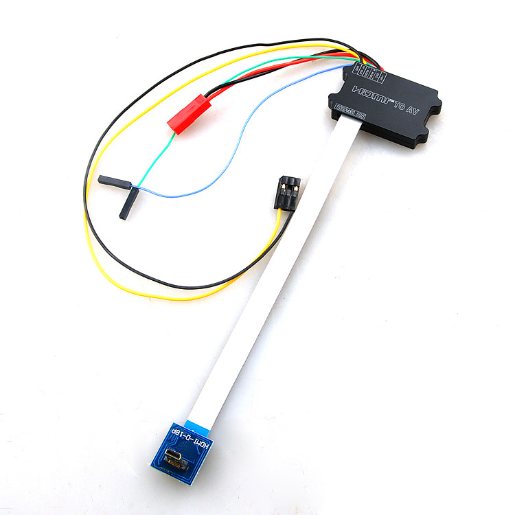 Universal Aerial FPV HDMI to AV conversion card Compatible with GH3 4 5D NEX A7 RC Drone Accessories