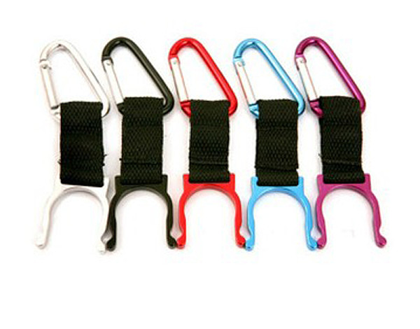 Locking Carabiner Clip Water Bottle Buckle Holder Camping Snap hook clip-on For Camping Hiking Traveling