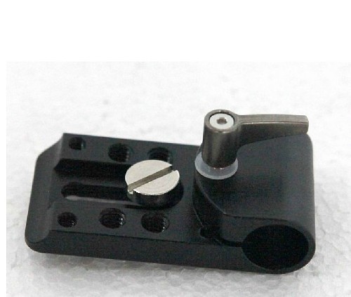 F09271 Universal Porous Holder Clamp Mount for 15mm Rod Support Rail Follow Focus Rig DSLR 5D2 GH2