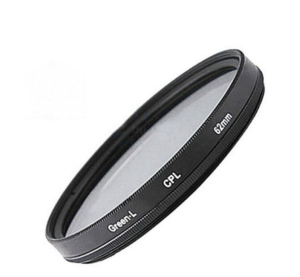 F08433 GREEN.L 62mm Circular Polarizing Filter Lens Optical Glass CPL CP-L C-PL for DC/DV/DSLR/SLR Digital Camera