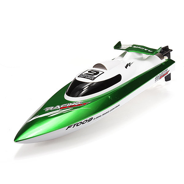 FT009 2.4G 4CH High Speed Racing Flipped RC Boat Electric Remote Control Speedboat Water Cooling Motor System 35KMH