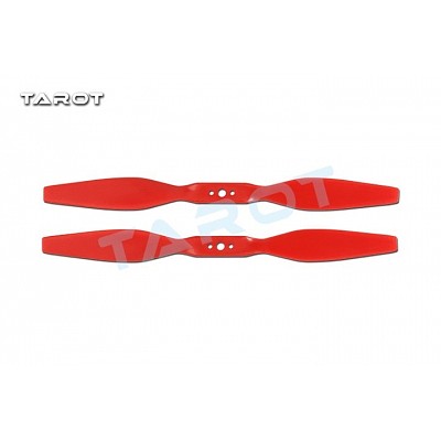 1 Pair Tarot 8 inch CW CCW Propeller Red TL2950 for Multi-axis Helicopter