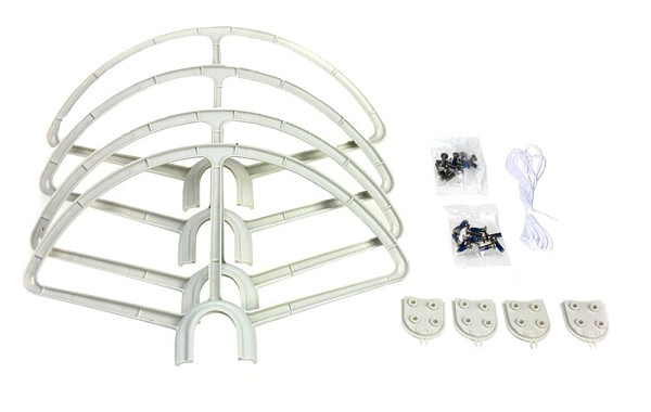 4pcs Quick Release Propeller bumper protection Guard Cover for DJI Phantom 1 2 3 RC Helicopter Drone UAV