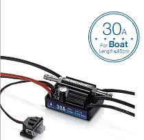 Hobbywing SeaKing V3 Waterproof 30A 2-3S Lipo 6V/1A BEC Brushless ESC for RC Racing Boat