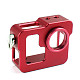Multifunction Aluminium Alloy Protective Case Cover Skin Housing Red for GoPro Hero 3 Camera