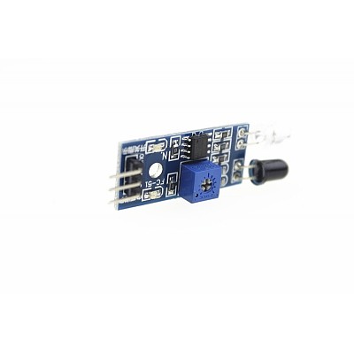 F05723 Infrared Barrier Module Obstacle Avoidance Sensors for Avoidance Car Black /White Line Identification Adjustable