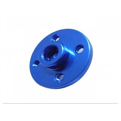 CNC Aluminum Alloy Servo Plate Round Disc Horn 24T Blue Color for HITEC Series