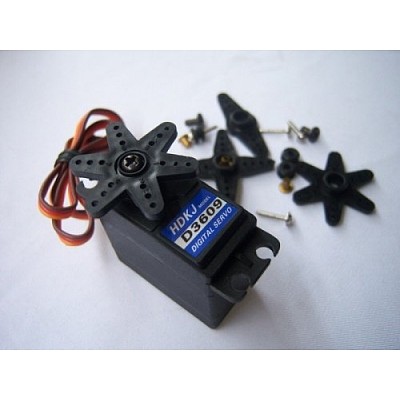 High Quality HDKJ D3609 56G Torque 9kg .cm Metal gear Digital standard servo For rc car boat plane robot