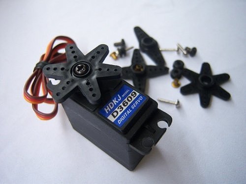 High Quality HDKJ D3609 56G Torque 9kg .cm Metal gear Digital standard servo For rc car boat plane robot