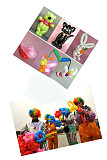 100pcs Thicken Balloon Magic Strip Decorate Birthday Balloon Toy for Children