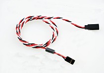 F06465 900MM 60 pin Servo Extension Cord High Current Cable Twisted Wire with Magnetic fit for Futaba / JR