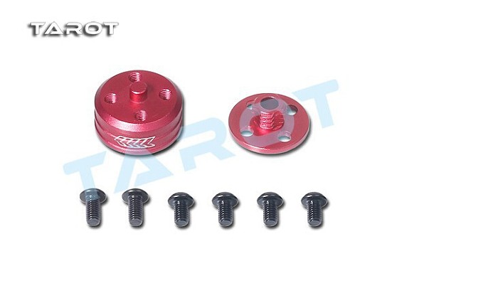 F11397 Tarot TL68B41/TL68B40 Red/Blue Quick Release Seat Paddle Propeller Base Red