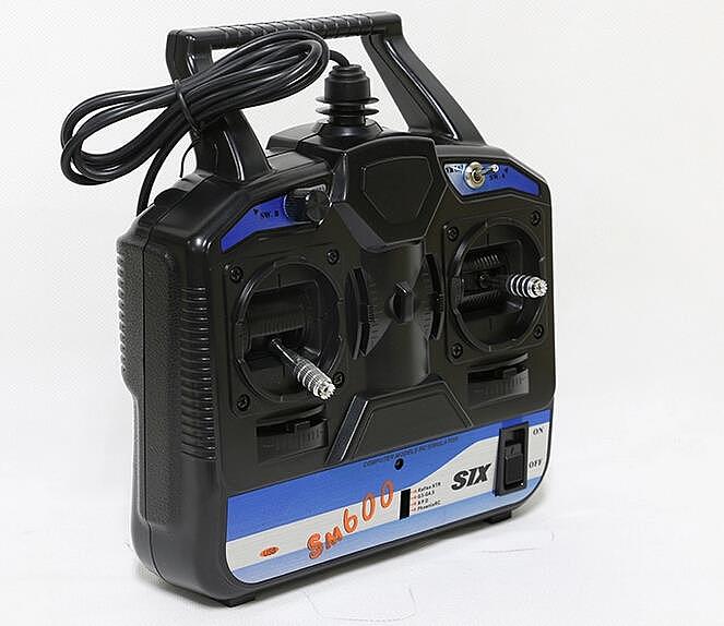 F14911 FlySky FS-SM600 2.4G 6CH USB RC Simulator Mode 1 PPM for 3D Airplane Glider Helicopter Car